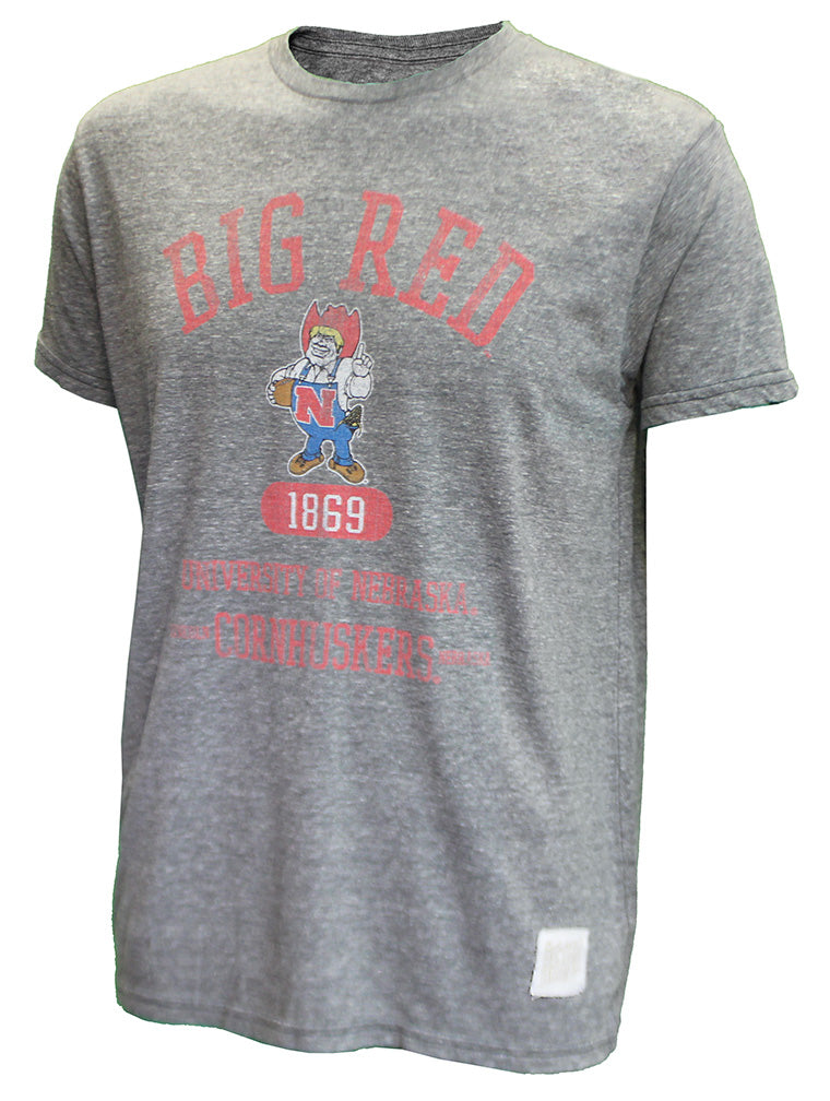 Herbie Big Red Cornhuskers Fade Tee