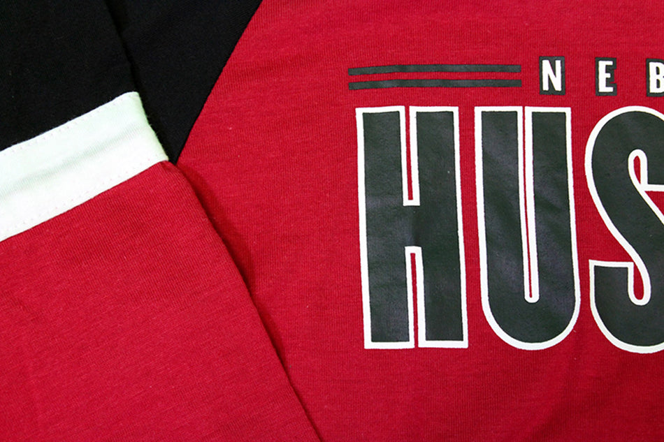 Youth Nebraska Huskers Ollie LS Raglan