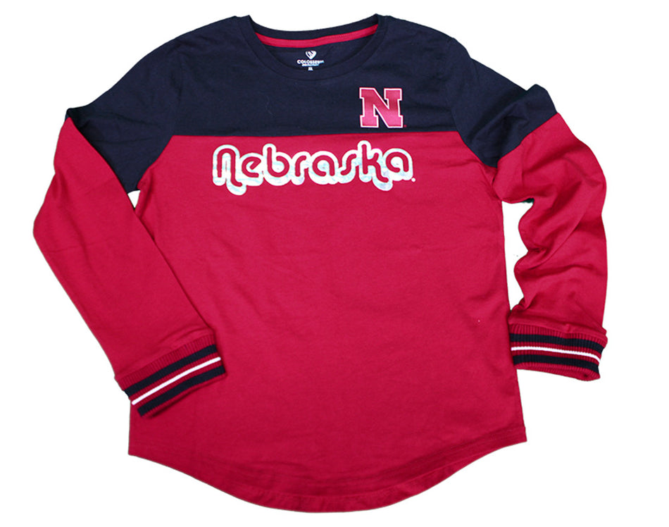 Youth Girls Nebraska Choctaw LS Tee