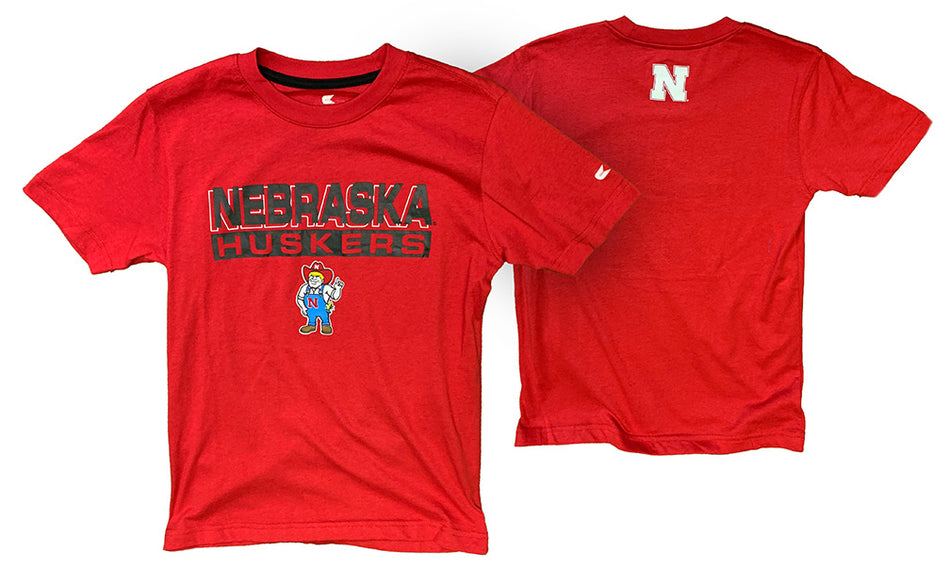 Youth Boys Nebraska Hebie Husker Tee