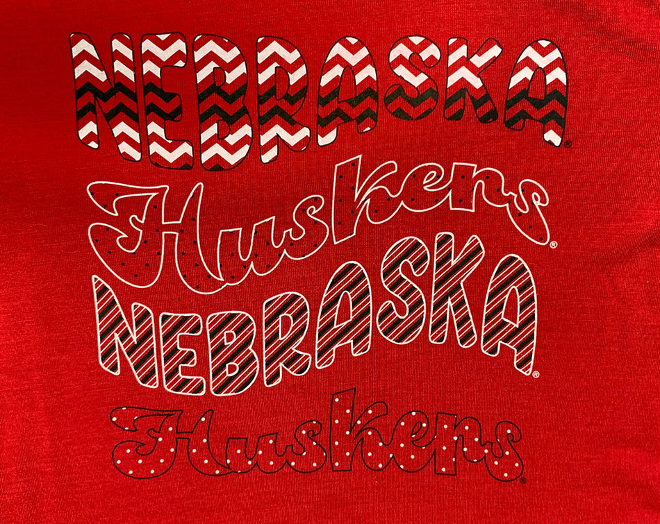 Youth Girls Nebraska LS Fleet Hooded Tee