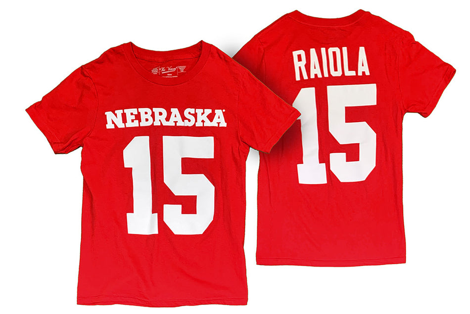 Youth Raiola Nebraska Jersey Tee